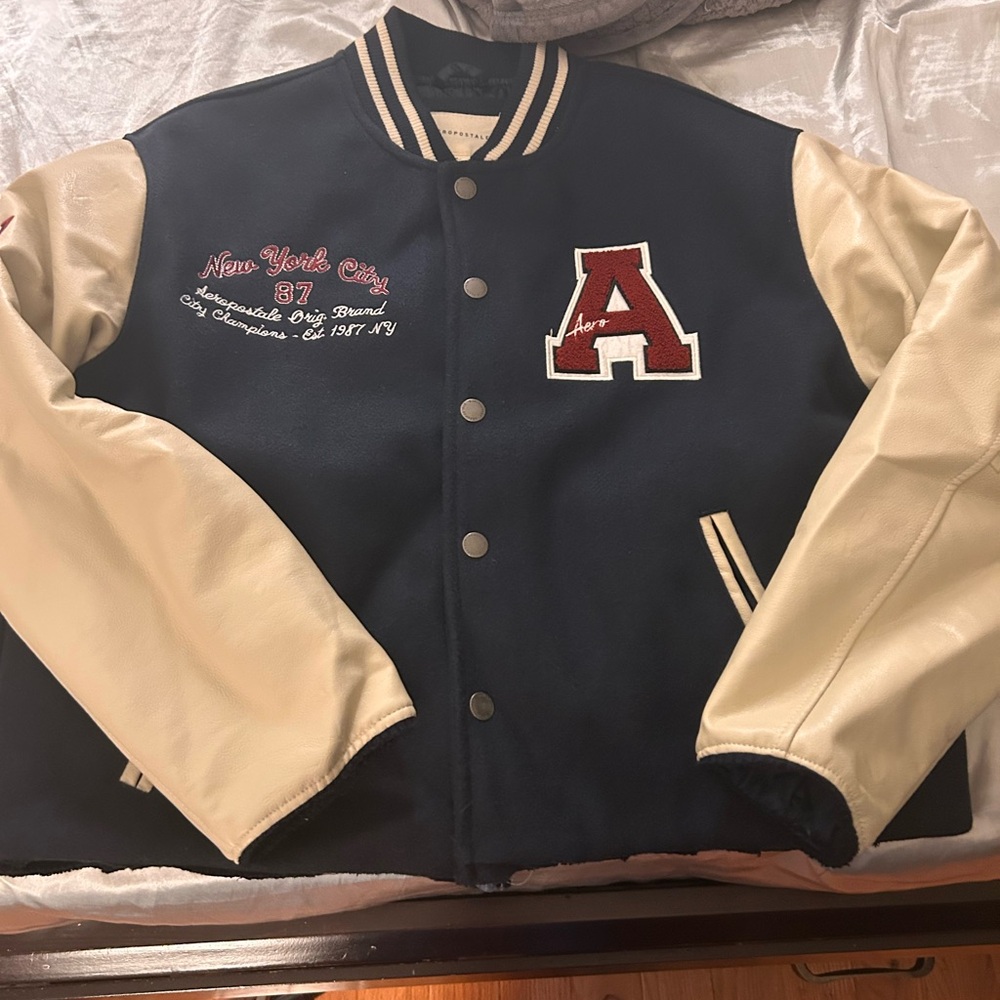 Men's Varsity Jacket cropped